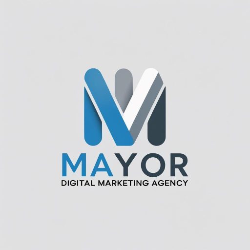 logo with blue and gray color palette logo with blue and gray color palette